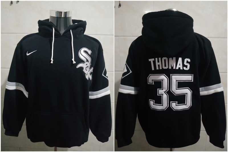 Chicago White Sox 35 Thomas Black Nike All Stitched Pullover Hoodie,We sell and wholesale Chicago White Sox 35 Thomas Black Nike All Stitched Pullover Hoodie on line form chian!